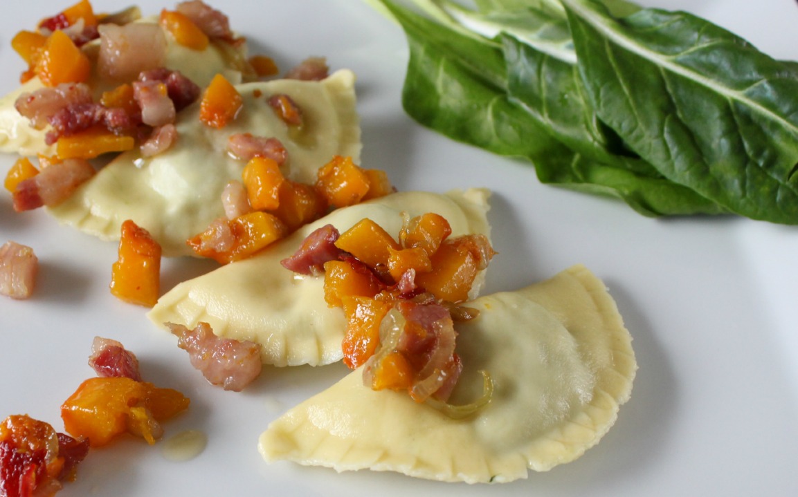 Ravioli di spinaci e bietoline - ricetta tradizionale